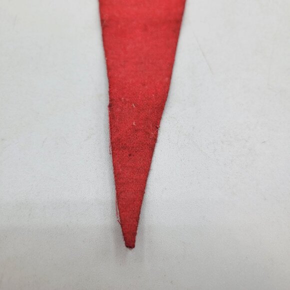 Vintage Oregon Centennial 1859-1959 Souvenir Red Felt Pennant With Yellow Ties - Picture 5 of 5